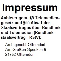 öffnet das Impressum des Amtsgerichts Otterndorf